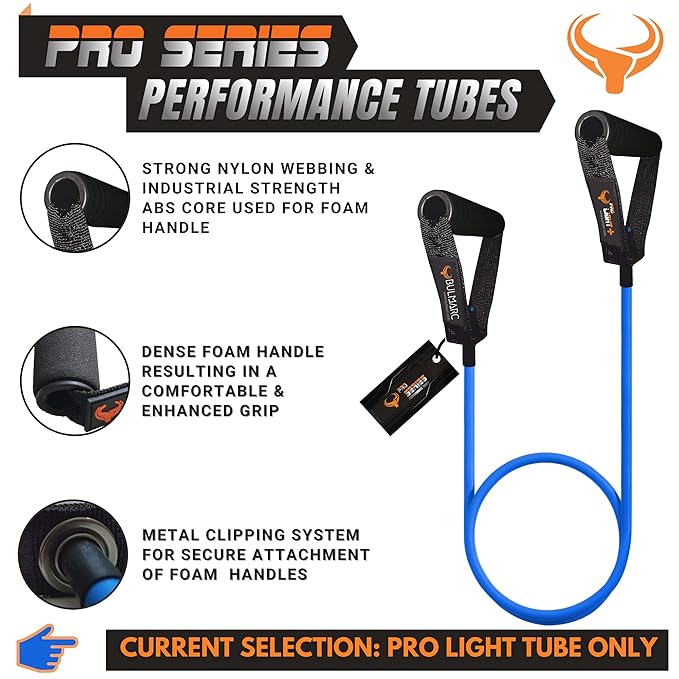 Bulmarc Pro Light Resistance Tube – Home & Gym Training
