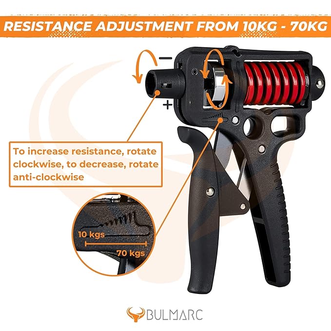 Hand Grip Strengthener with Adjustable Resistance