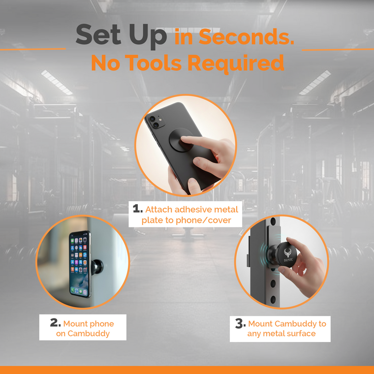 CamBuddy – Magnetic Mobile Mount