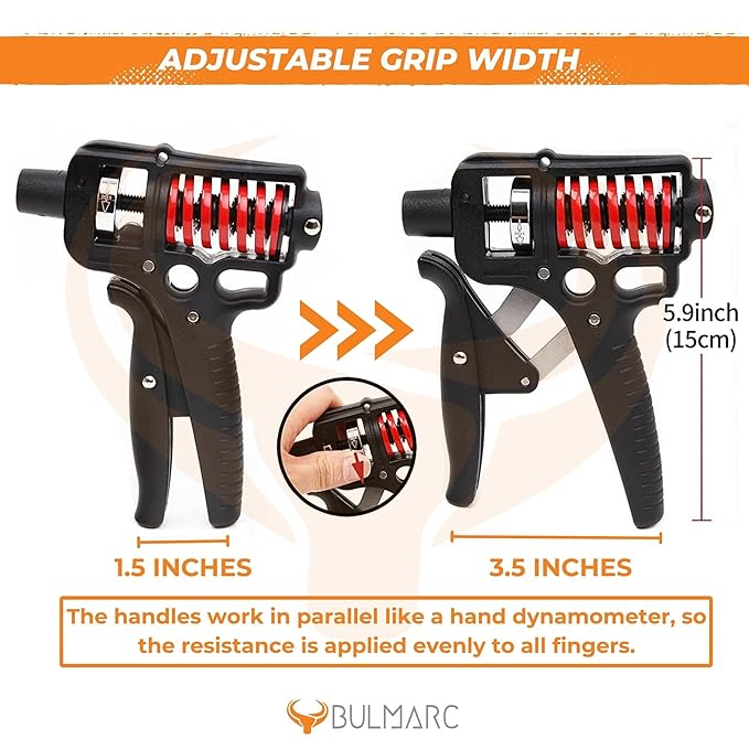 Hand Grip Strengthener with Adjustable Resistance