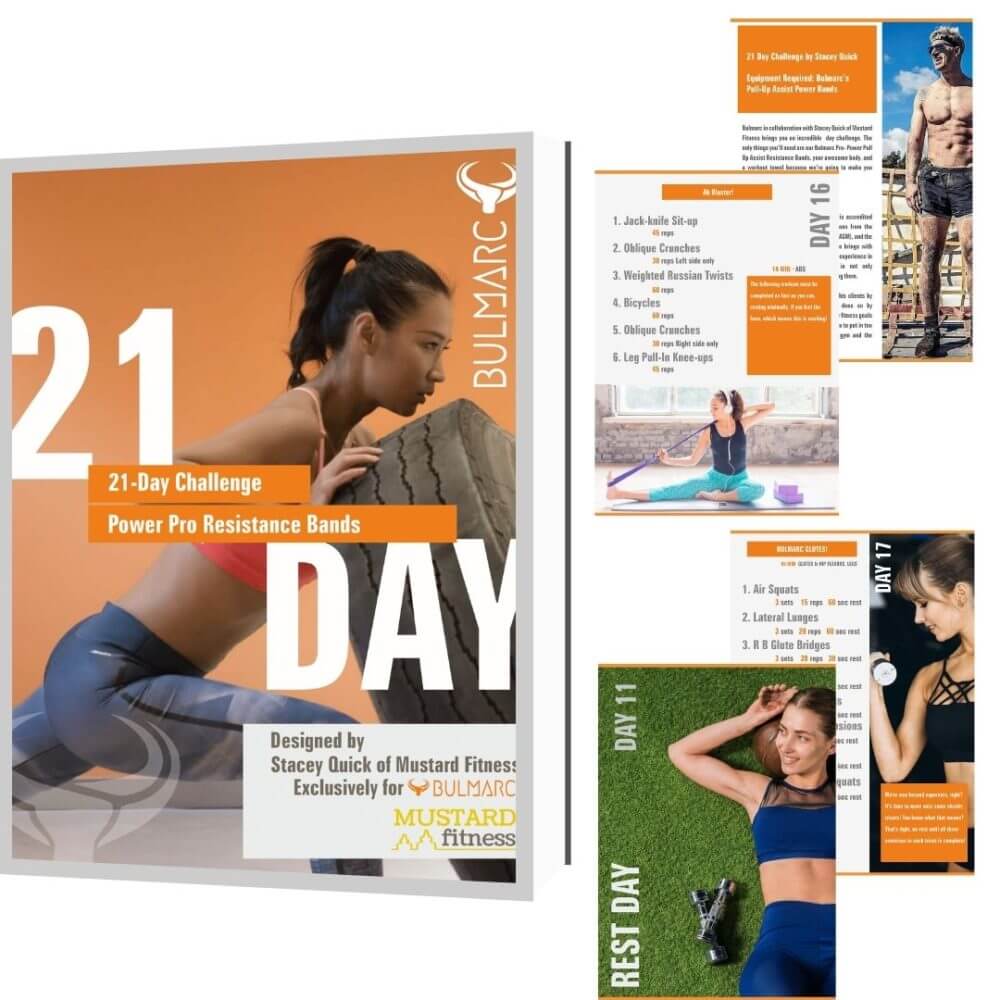 Bulmarc’s 21 Day Fitness Challenge with Resistance Bands