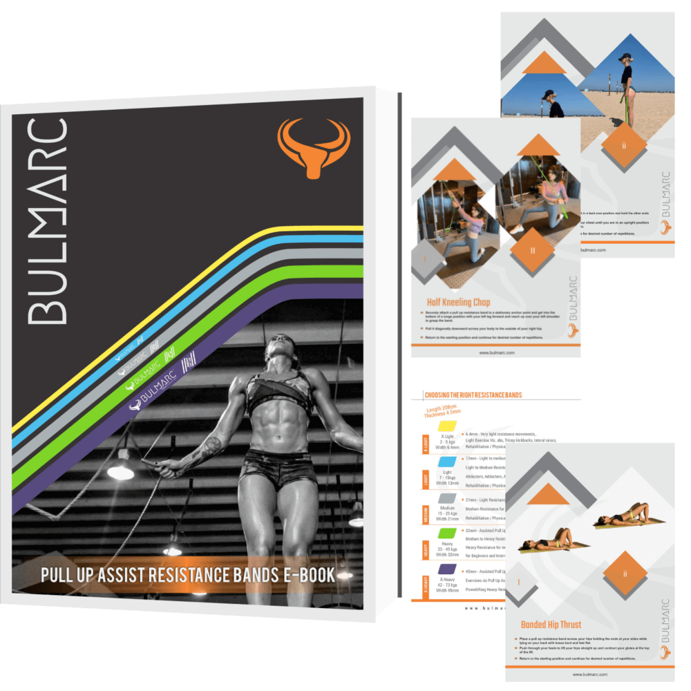 eBook Bulmarc’s Pull Up Assist Resistance Bands 50+ Exercises eBook