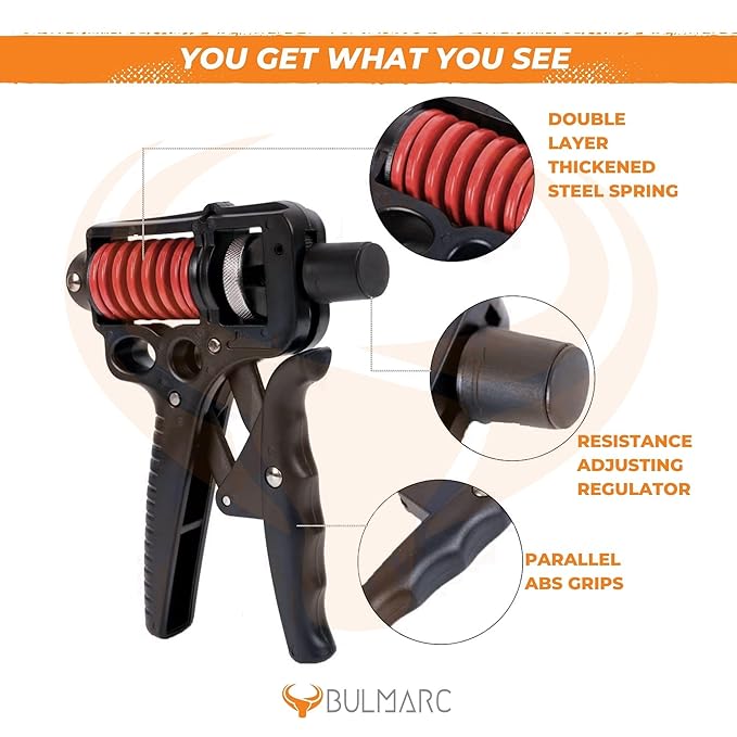 Hand Grip Strengthener with Adjustable Resistance