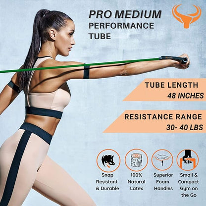 Bulmarc ProMedium Resistance Tube – Home & Gym Training