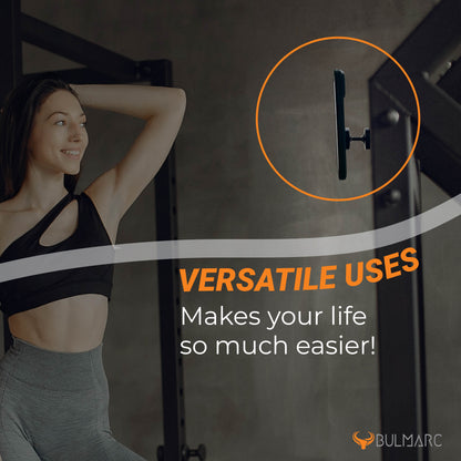 Bulmarc CamBuddy – Compact Magnetic Mount for Gym, Car, Home & Travel