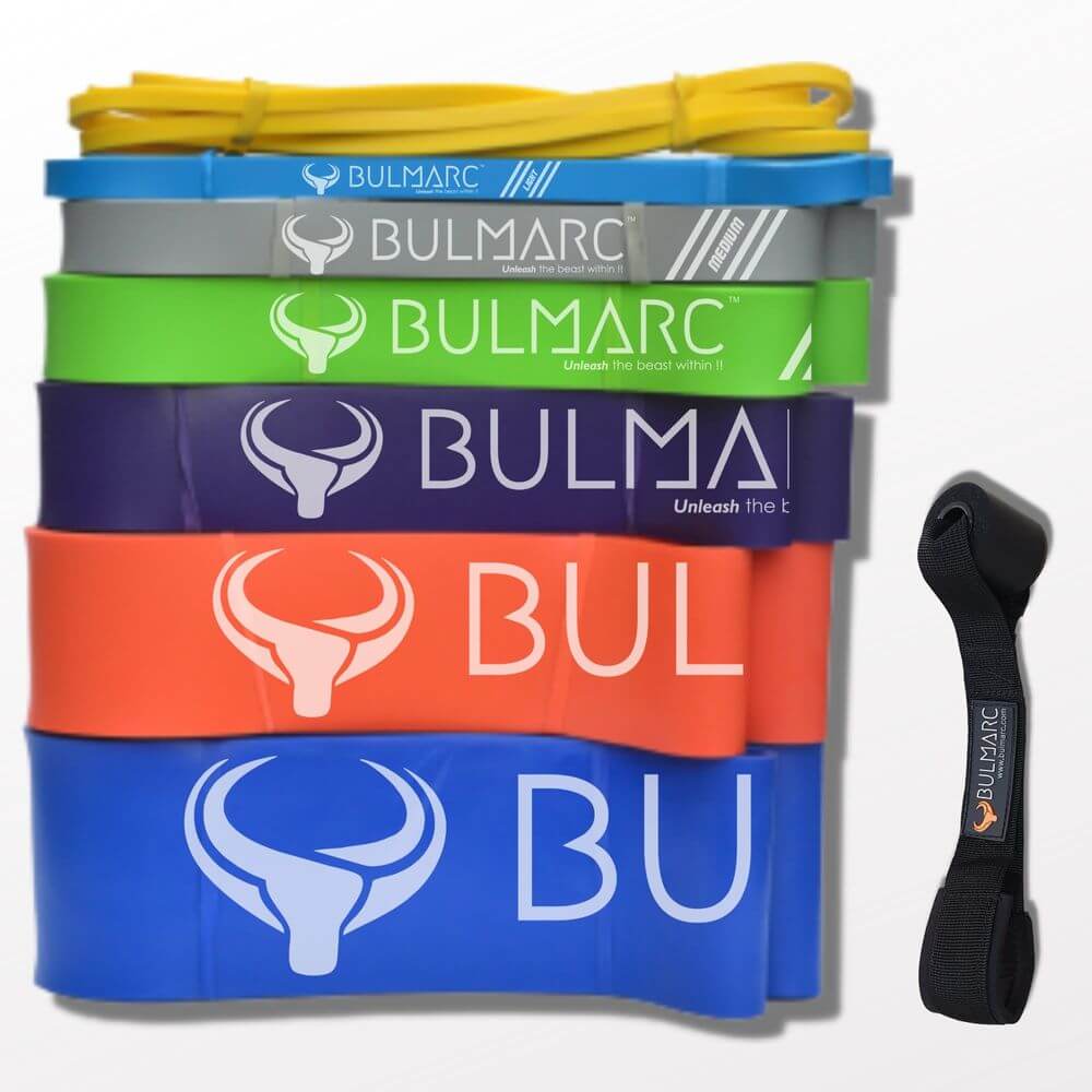 Set of 7 Pull Up Bands