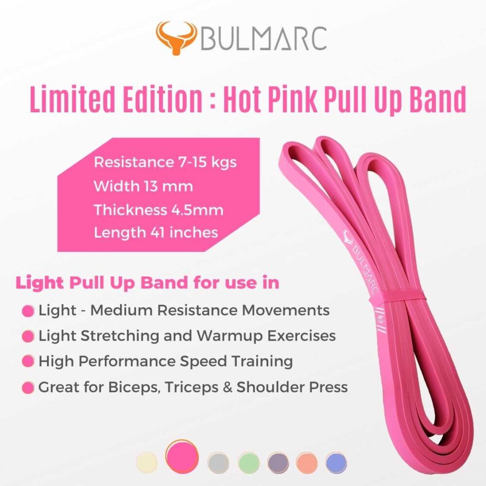 Hot Pink Pull Up Resistance Band (Limited Edition)